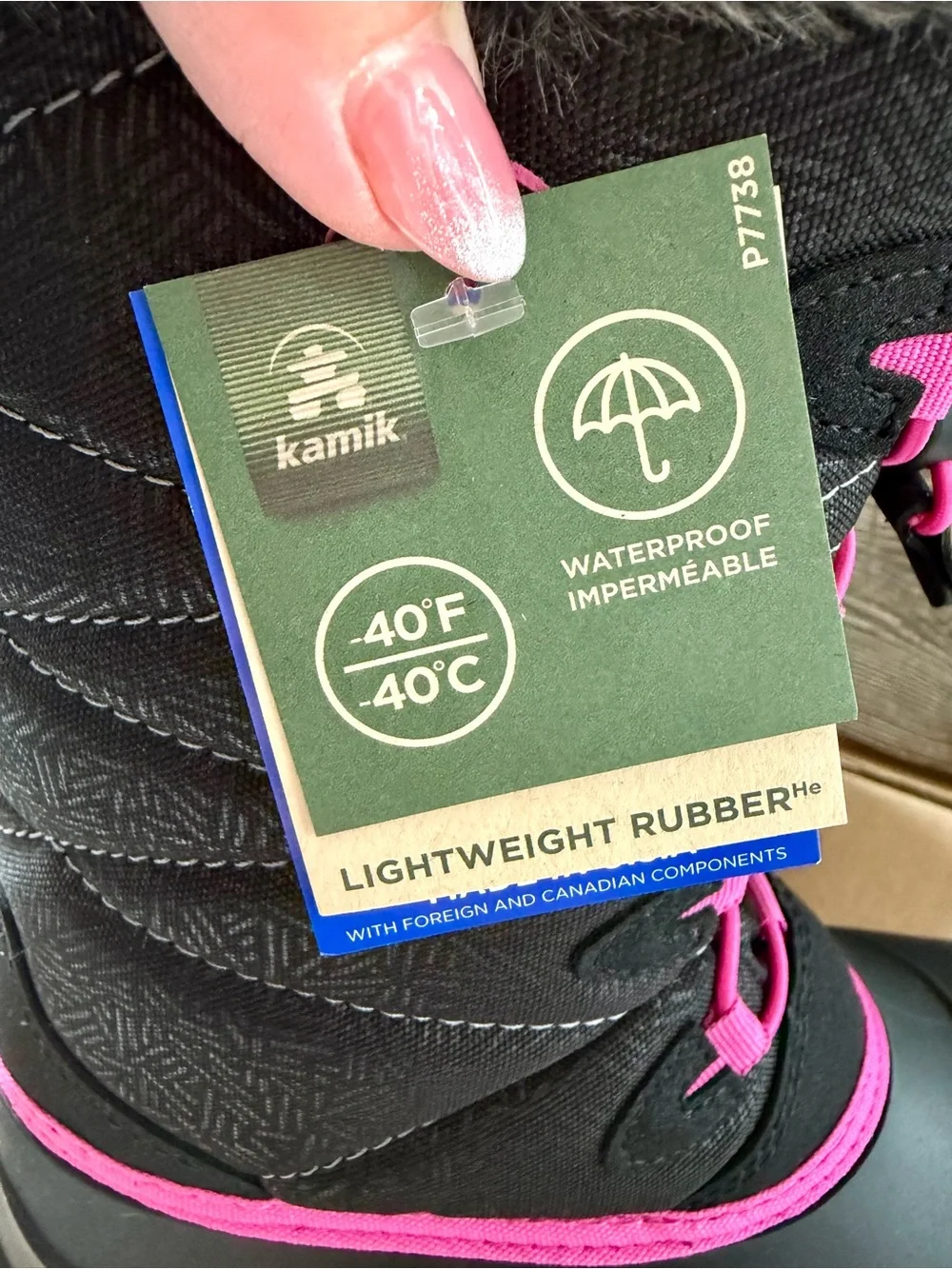 KAMIK | Girl’s Snoangel Waterproof Snow Boots